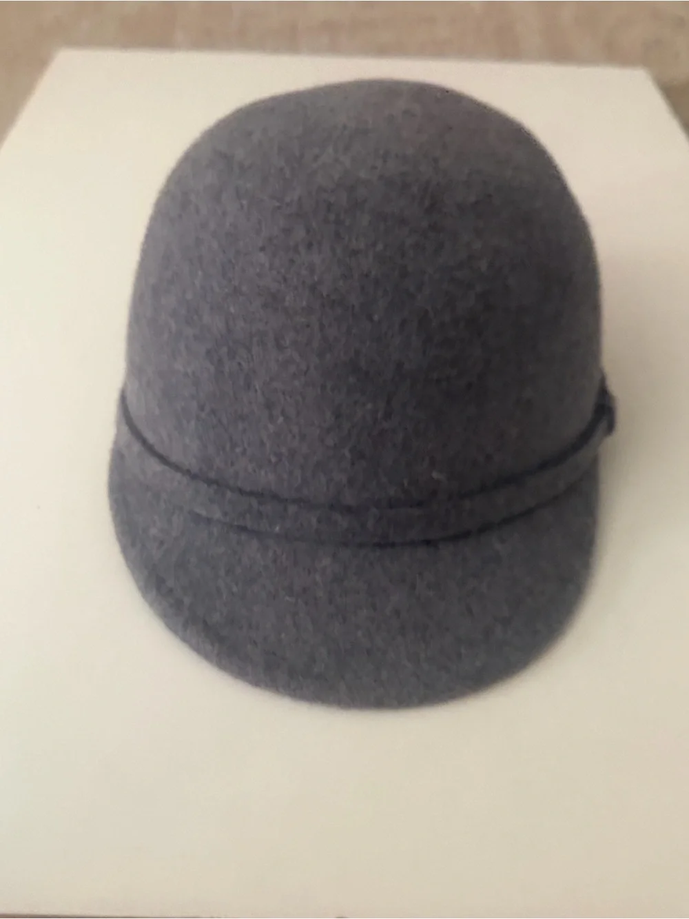 Jacadi Dark Gray Felt Hat with Brim